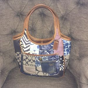 Cool detailed coach purse